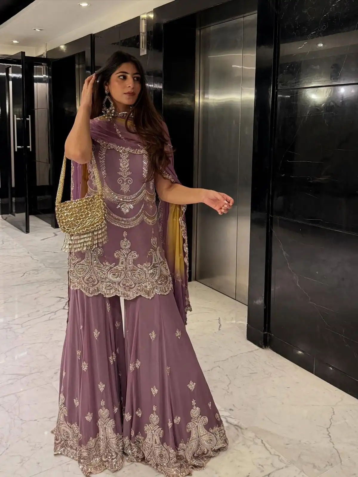 presenting New Collection in Heavy Faux Georgette Women's - Presenting New Collection in Heavy Faux Georgette