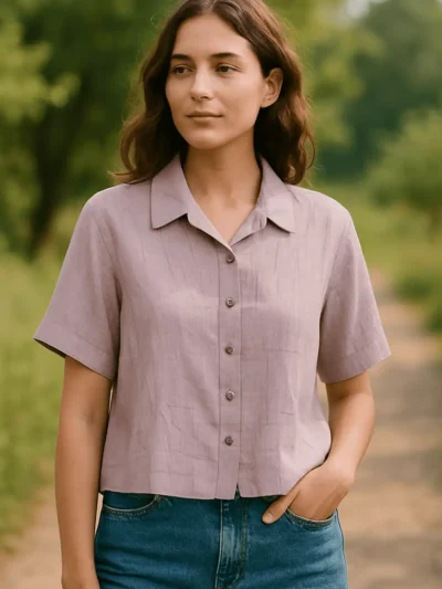 Casual classic Shirt - Soft Hue Collar Shirt