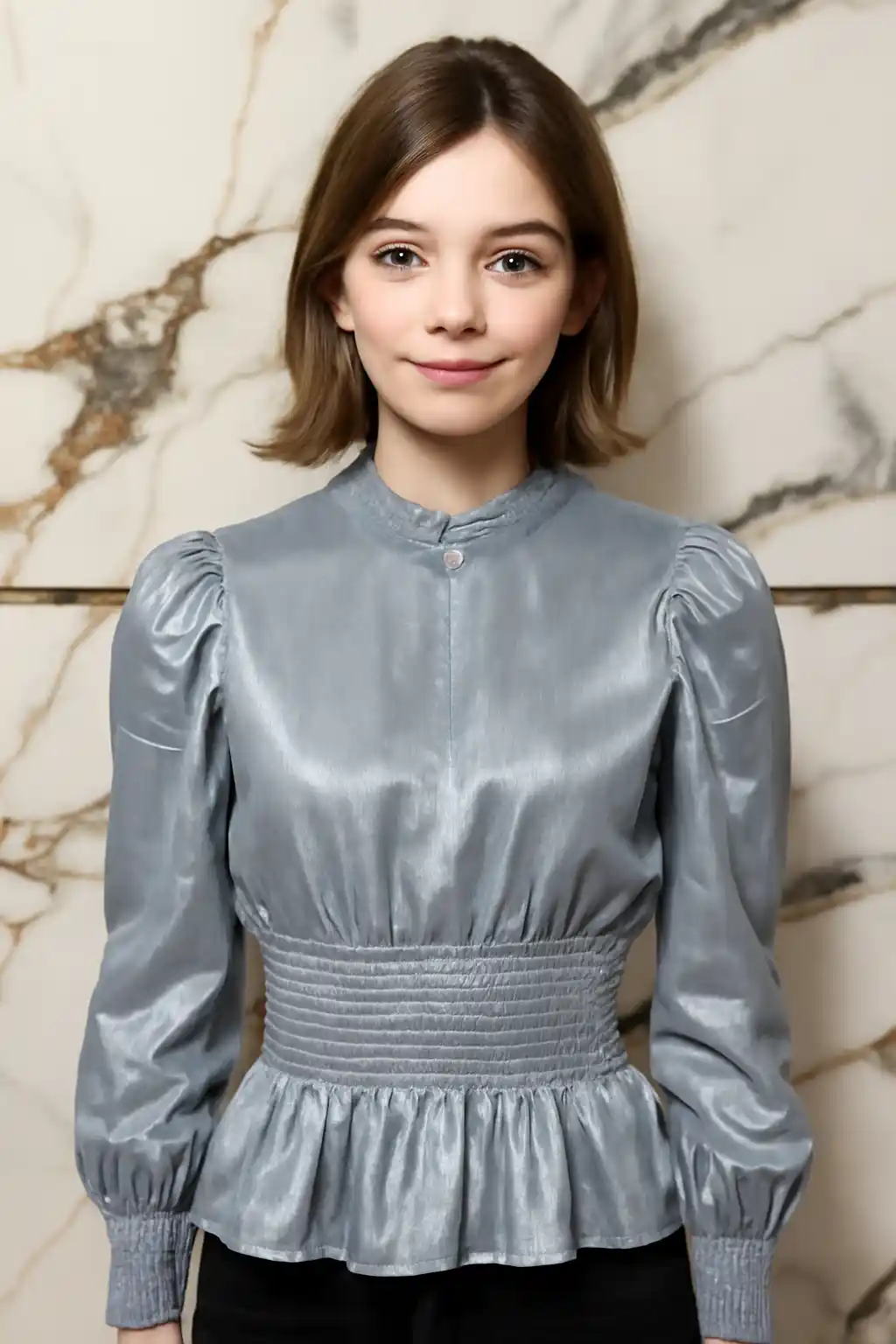 Premium Quality Top -Puff Sleeve Premium Top