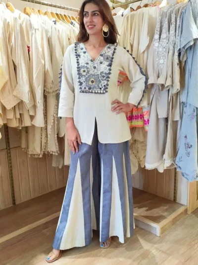 Trendy Party Wear Co- ord set - Festival Special Premium Designer Co-ord Set