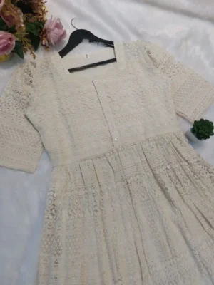 Elegant Pure Cotton One Piece