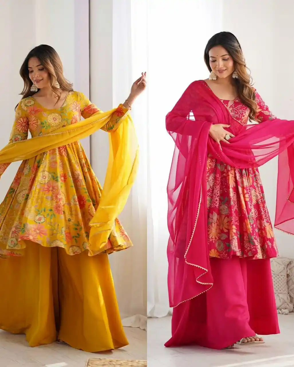 PRESENTING KURTI SHARARA PLAZO PRESENTING KURTI SHARARA PLAZO DUPATTA - PRESENTING KURTI SHARARA PLAZO