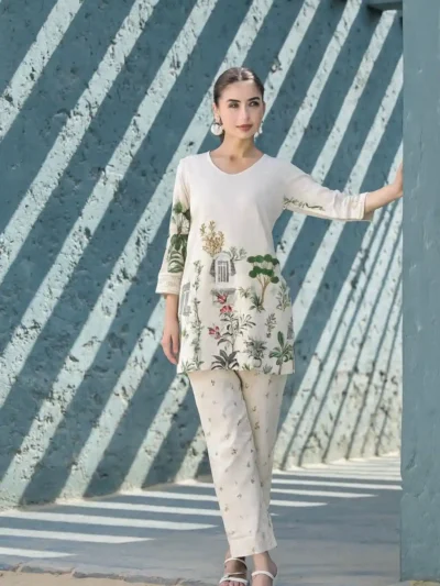 Women's Co-ord Set- digital printed Co-ord set