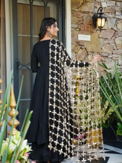Women's Viral Dupatta - Designer Gown