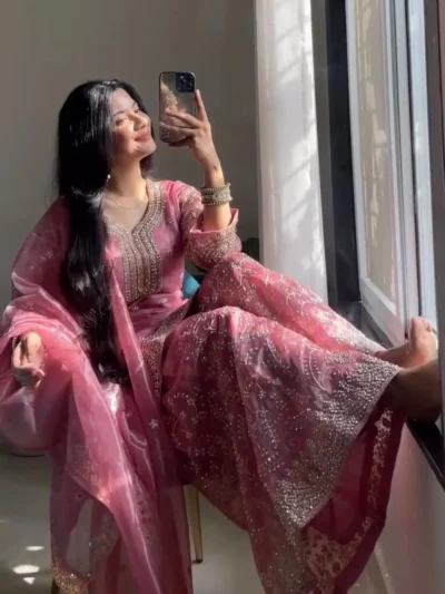 Women's Trendy - PREMIUM DESIGNER READYMADE TOP PLAZZO