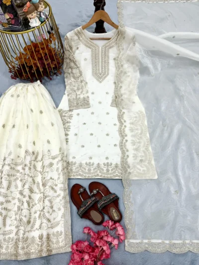 Women's Trendy - PREMIUM DESIGNER READYMADE TOP PLAZZO