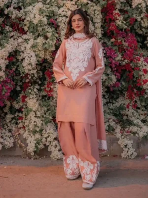 Latest Kurti Design - Kurta Palazzo Set with Dupatta