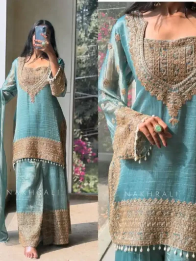 Eid Outfit - New Trendy Sharara Pent