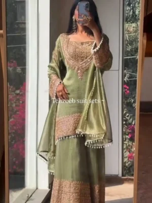 Eid Outfit - New Trendy Sharara Pent