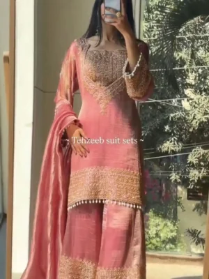 Eid Outfit - New Trendy Sharara Pent