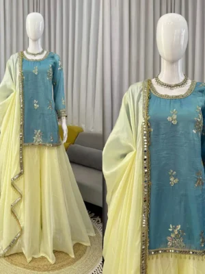 Eid Outfit - Silk Designer Suit