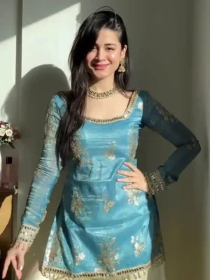 Eid Outfit - Silk Designer Suit