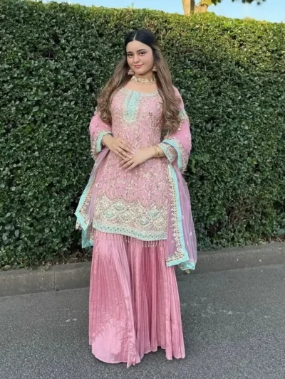 Eid Collection - Designer Plazzo Suit