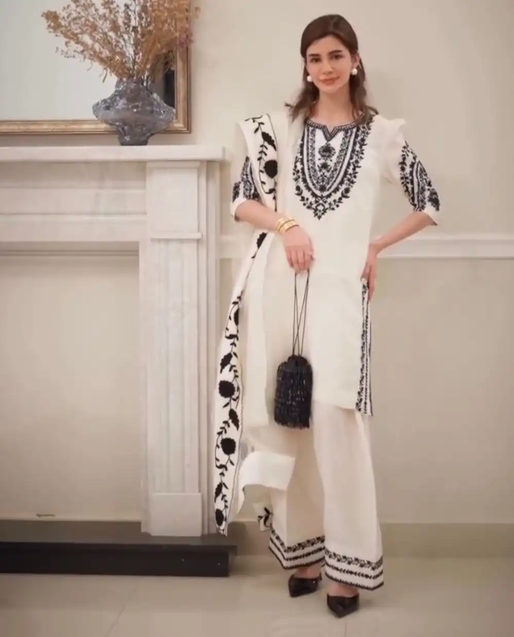 Farshi Plazzo Set Women's Trending Farshi Suit - Farshi Plazzo Set