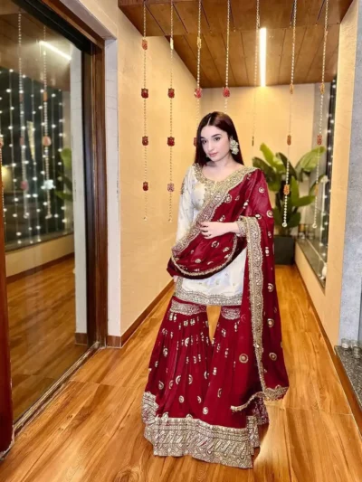 EID SPACIAL SHARARA SET- Party Wear Sharara Set