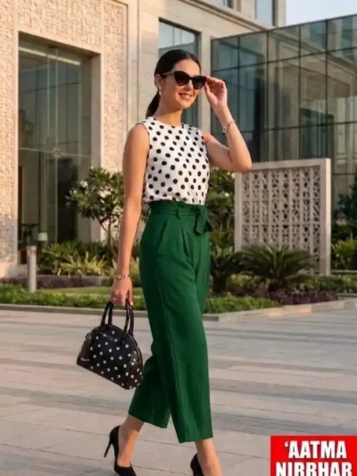 STYLISH SUMMER CO ORD SET WITH RELAXED FIT - malai cotton print Co ord set